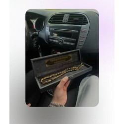 Altın tozu kehribar tasarım...